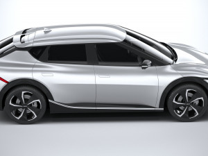 Kia EV6 2022 3D 모델