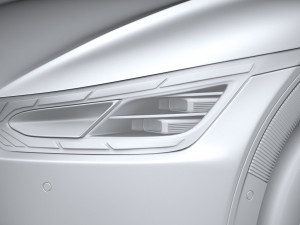 Kia EV6 2022 3D 모델