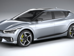 Kia EV6 GT 2022 3D Model