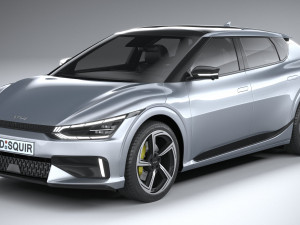 Kia EV6 GT 2022 3D Модель