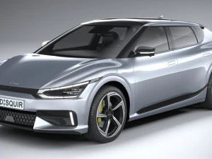 Kia EV6 GT 2022 3D Model