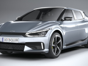 Kia EV6 GT 2022 3D Модель