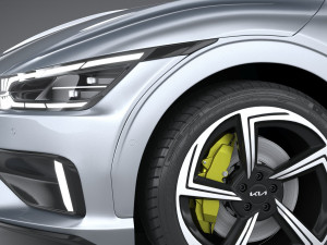 Kia EV6 GT 2022 3D Модель