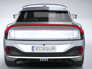 Kia EV6 GT 2022 3D Model