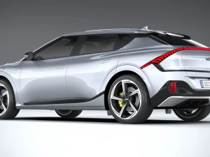 Kia EV6 GT 2022 3D Model