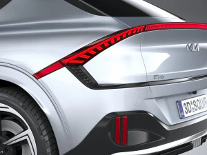 Kia EV6 GT 2022 3D Model
