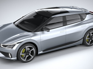 Kia EV6 GT 2022 3D Модель