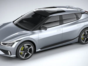 Kia EV6 GT 2022 3D Model