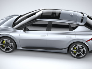 Kia EV6 GT 2022 3D Модель