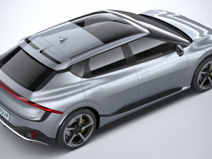 Kia EV6 GT 2022 3D Модель