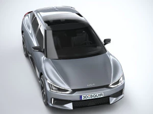 Kia EV6 GT 2022 3D Model