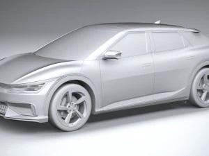 Kia EV6 GT 2022 3D Model