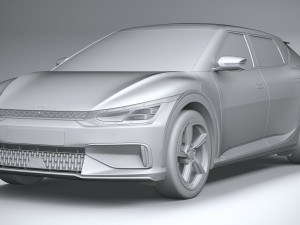 Kia EV6 GT 2022 3D Модель
