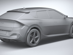 Kia EV6 GT 2022 3D Модель