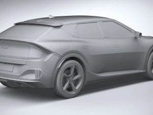 Kia EV6 GT 2022 3D Model