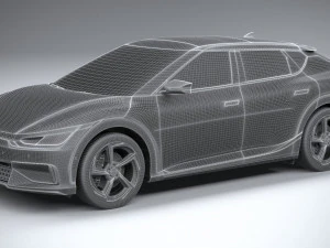 Kia EV6 GT 2022 3D Model
