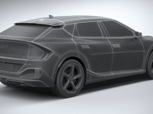 Kia EV6 GT 2022 3D Модель