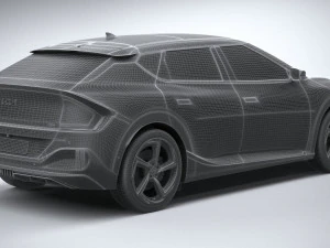 Kia EV6 GT 2022 3D Model