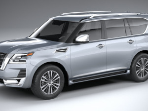 Nissan Patrol 2021 3D Model