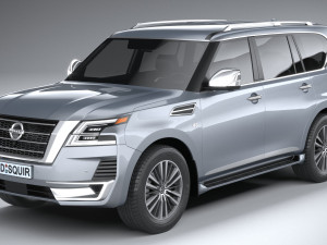 Nissan Patrol 2021 Modello 3D