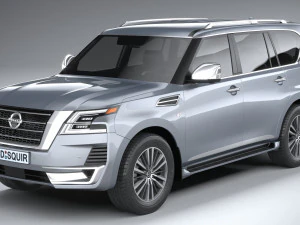 Nissan Patrol 2021 Modèle 3D