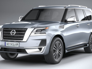 Nissan Patrol 2021 Modello 3D