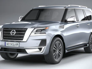 Nissan Patrol 2021 Modèle 3D