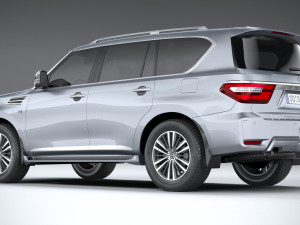 Nissan Patrol 2021 Modello 3D