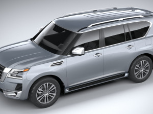 Nissan Patrol 2021 Modello 3D