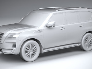Nissan Patrol 2021 Modello 3D