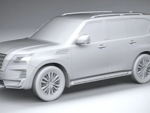 Nissan Patrol 2021 Modèle 3D
