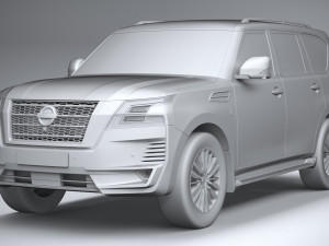 Nissan Patrol 2021 Modello 3D