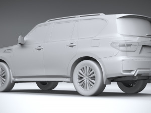 Nissan Patrol 2021 Modello 3D