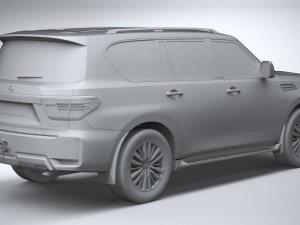 Nissan Patrol 2021 Modello 3D