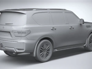 Nissan Patrol 2021 Modèle 3D