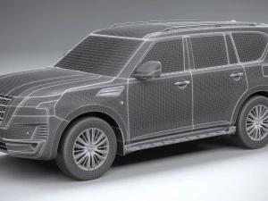 Nissan Patrol 2021 Modèle 3D