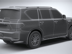 Nissan Patrol 2021 Modello 3D