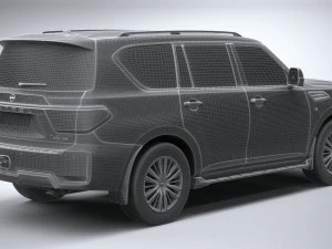 Nissan Patrol 2021 Modèle 3D