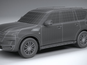 Nissan Patrol 2021 Modello 3D