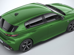 Peugeot 308 2022 Modelo 3D