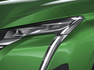 Peugeot 308 2022 3D Model