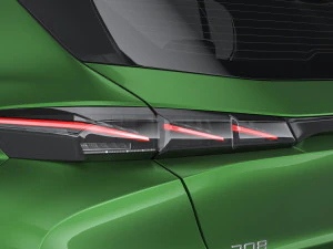 Peugeot 308 2022 3D Model