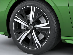 Peugeot 308 2022 3D Model