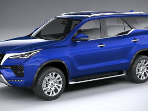 Toyota Fortuner V2 2021 Modelo 3D