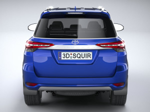 Toyota Fortuner V2 2021 Modelo 3D
