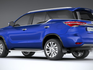 Toyota Fortuner V2 2021 Modelo 3D