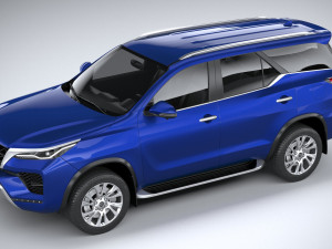 Toyota Fortuner V2 2021 Modelo 3D