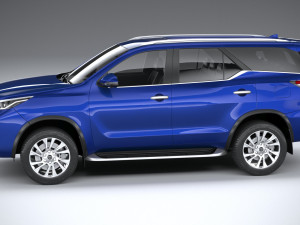 Toyota Fortuner V2 2021 Modelo 3D