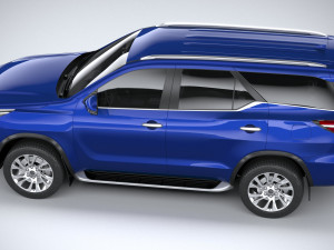 Toyota Fortuner V2 2021 Modelo 3D