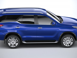 Toyota Fortuner V2 2021 Modelo 3D